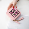 BTS Short Zipper Card Wallet