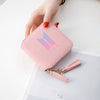 BTS Short Zipper Card Wallet