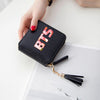 BTS Short Zipper Card Wallet