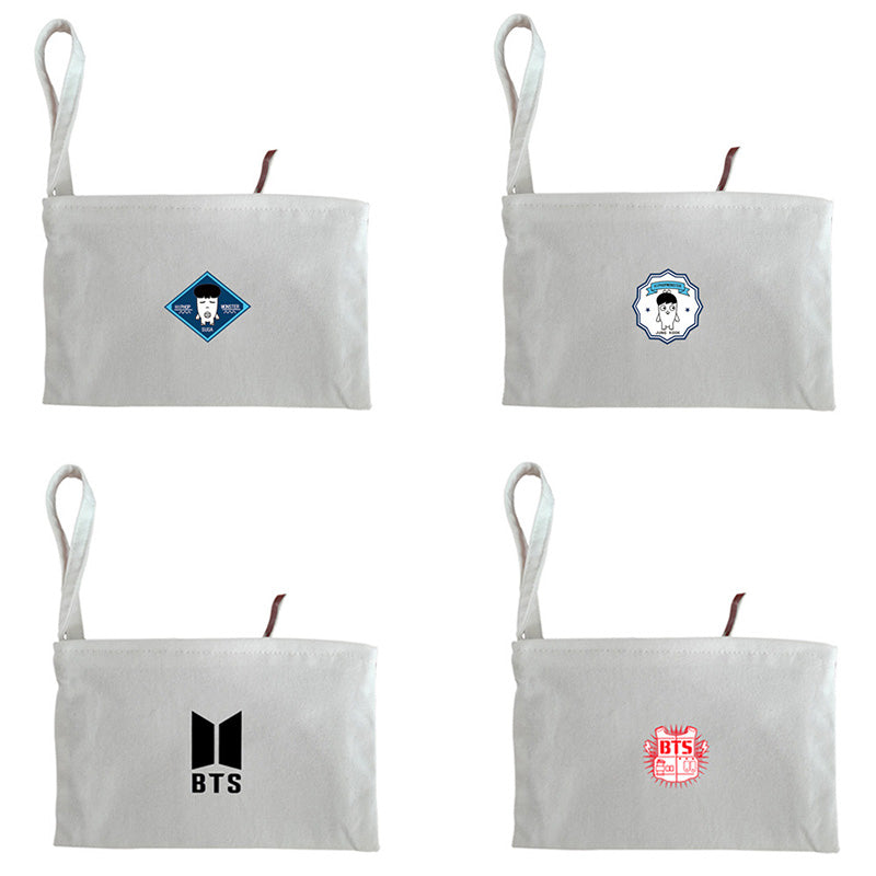 BTS  Zipper Storage Bag Phone