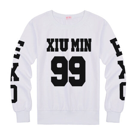 EXO  Sweatshirt Member Name