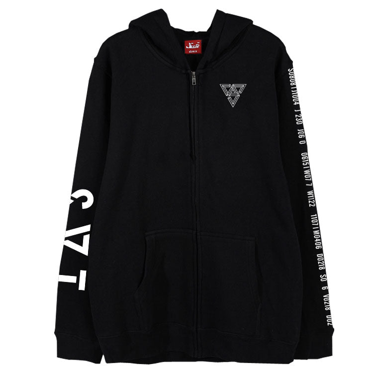 Seventeen Zipper Hoodie