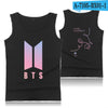 BTS Tear Sleeveless Tank Top