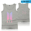 BTS Tear Sleeveless Tank Top