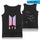 BTS Tear Sleeveless Tank Top