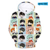BTS 3D Print Hoodies