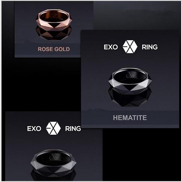 EXO  Metal Rings