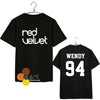 RED VELVET Oneck Short Sleeve T-shirt Cotton